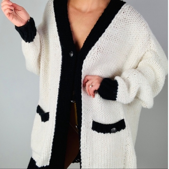 Zara Oversized Long Cardigan Size S - Picture 11 of 11